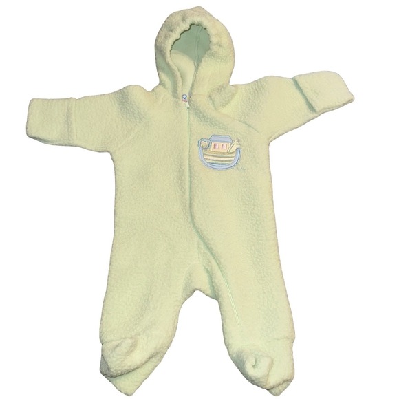 Vintage Quiltex Baby Bunting Snow Suit  0-6 Months - Picture 1 of 9